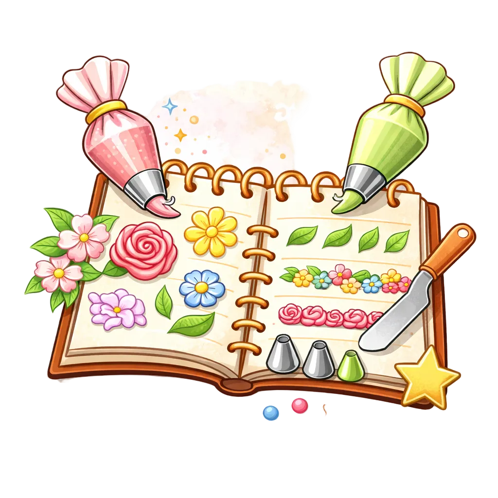 Floral Cake Decoration Notes