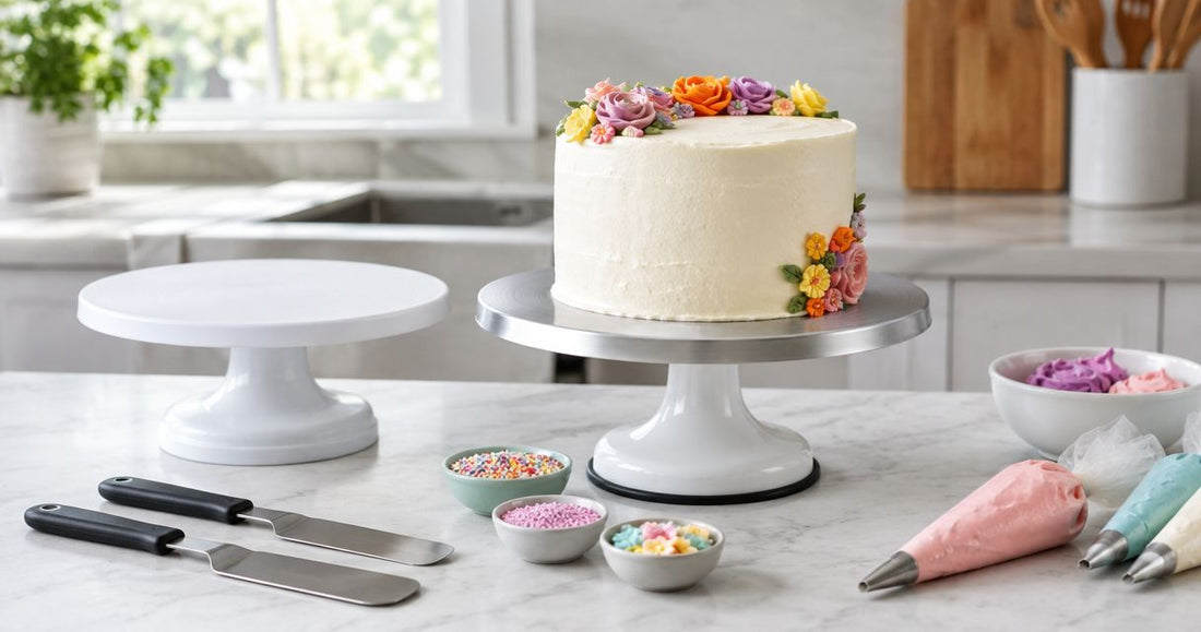 Best cake turntables for decorating in 2026